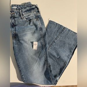 Old navy extra high rise flare jeans - size 8